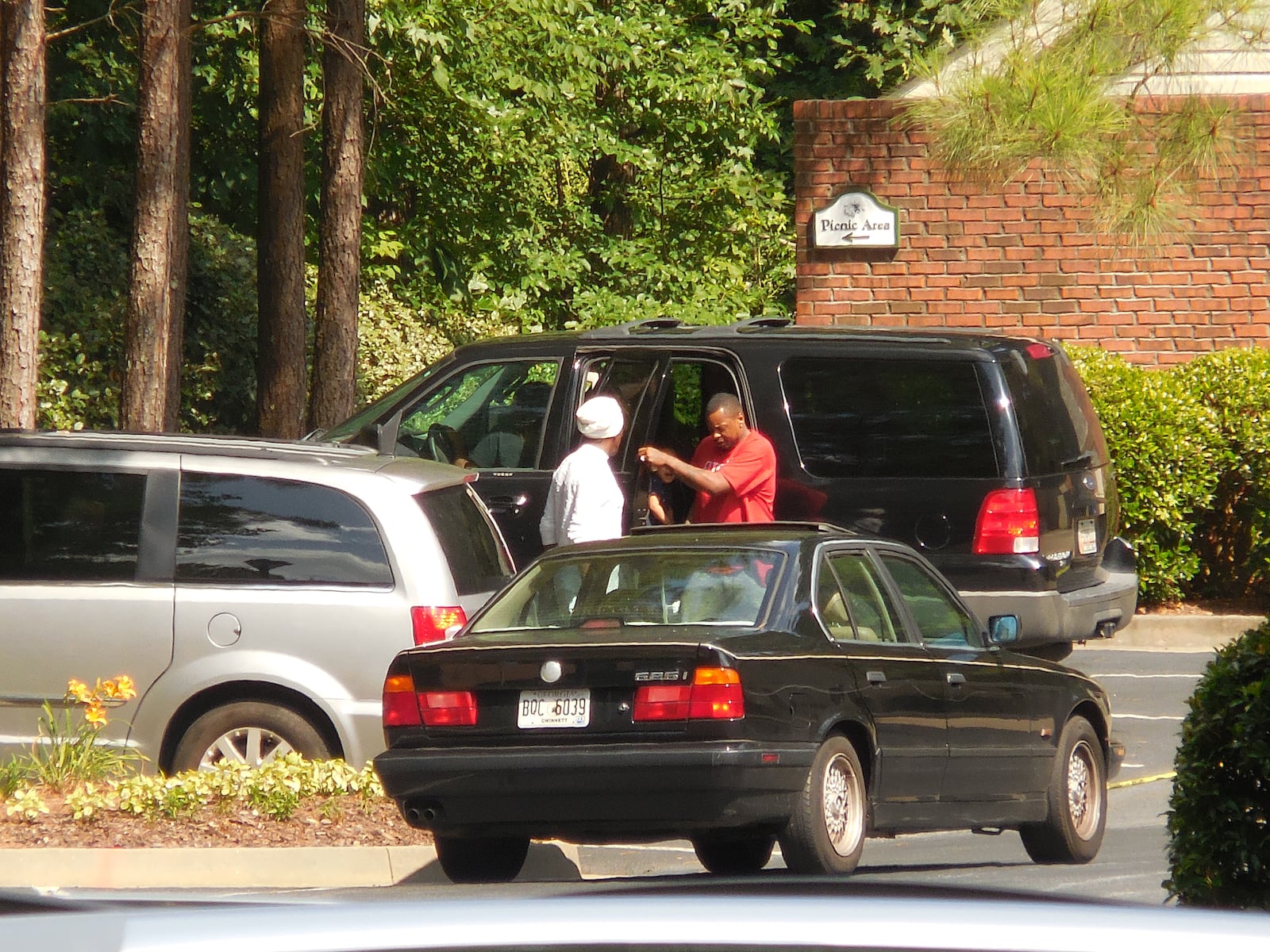 Family and friends have been gathering at the hospice where Bobbi Kristina has been taken. Photo: Jennifer Brett