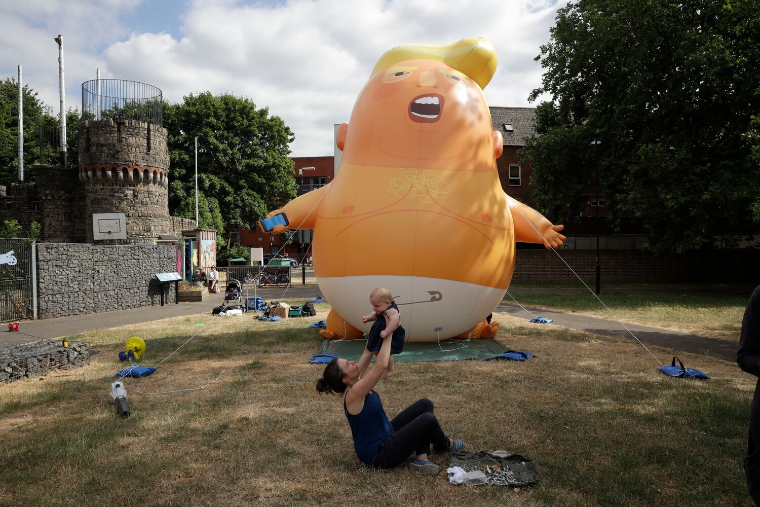 Protests planned as Trump visits UK