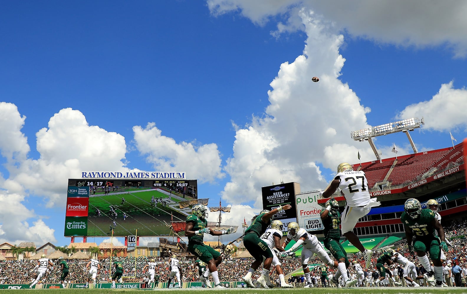 Photos: Georgia Tech is tested by South Florida