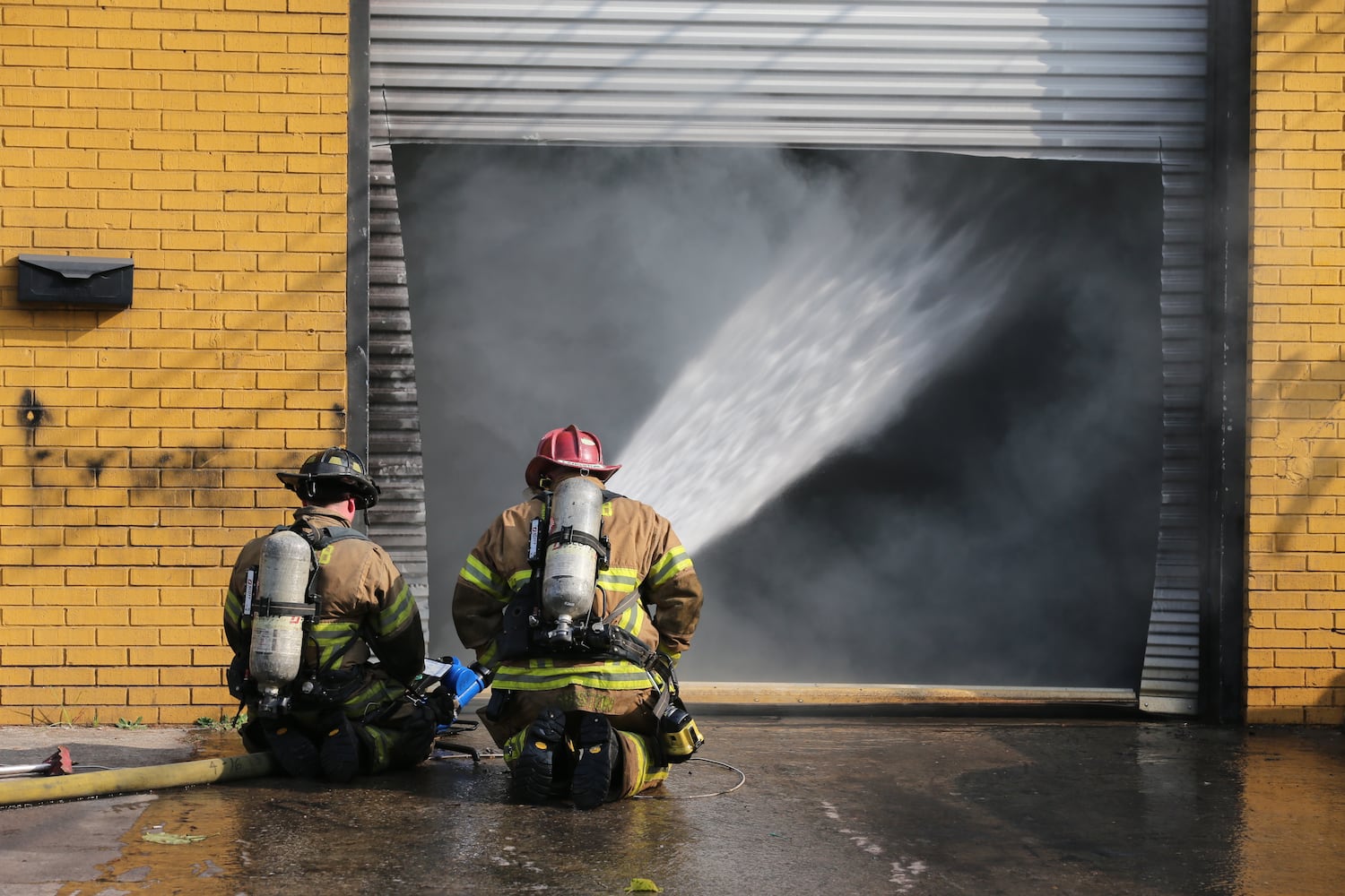 Fire at DeKalb County business