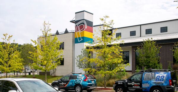 The Nia Building at Pittsburgh Yards, a professional and maker space near Adair Park, Capitol Gateway, Mechanicsville, Peoplestown, Pittsburgh and Summerhill neighborhoods in southwest Atlanta on Tuesday, September 7, 2021. (Rebecca Wright for The Atlanta Journal-Constitution)