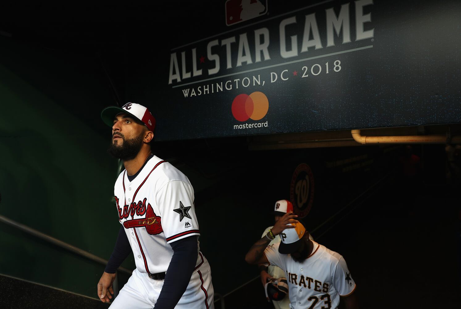 Photos: Braves looking sharp at the All-Star game