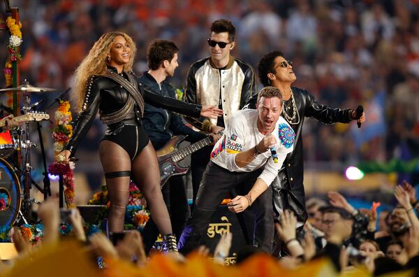 The Super Bowl trio. Photo: Getty Images.