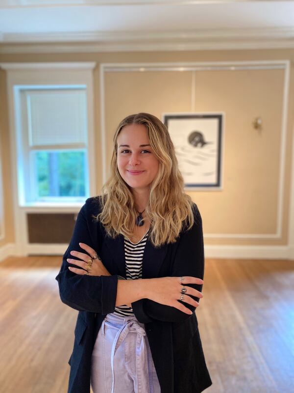 Caroline Giddis is the marketing manager and new gallery director at Callanwolde.