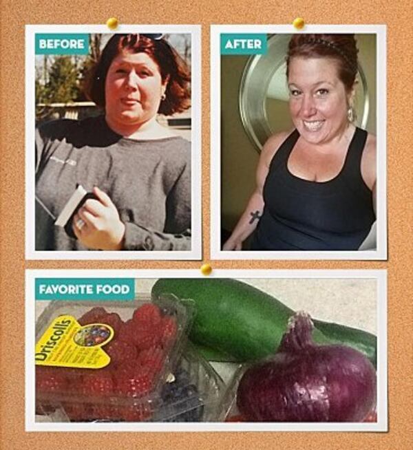 Tiffany Kessler showcased her 100-pound weight loss for Prevention.