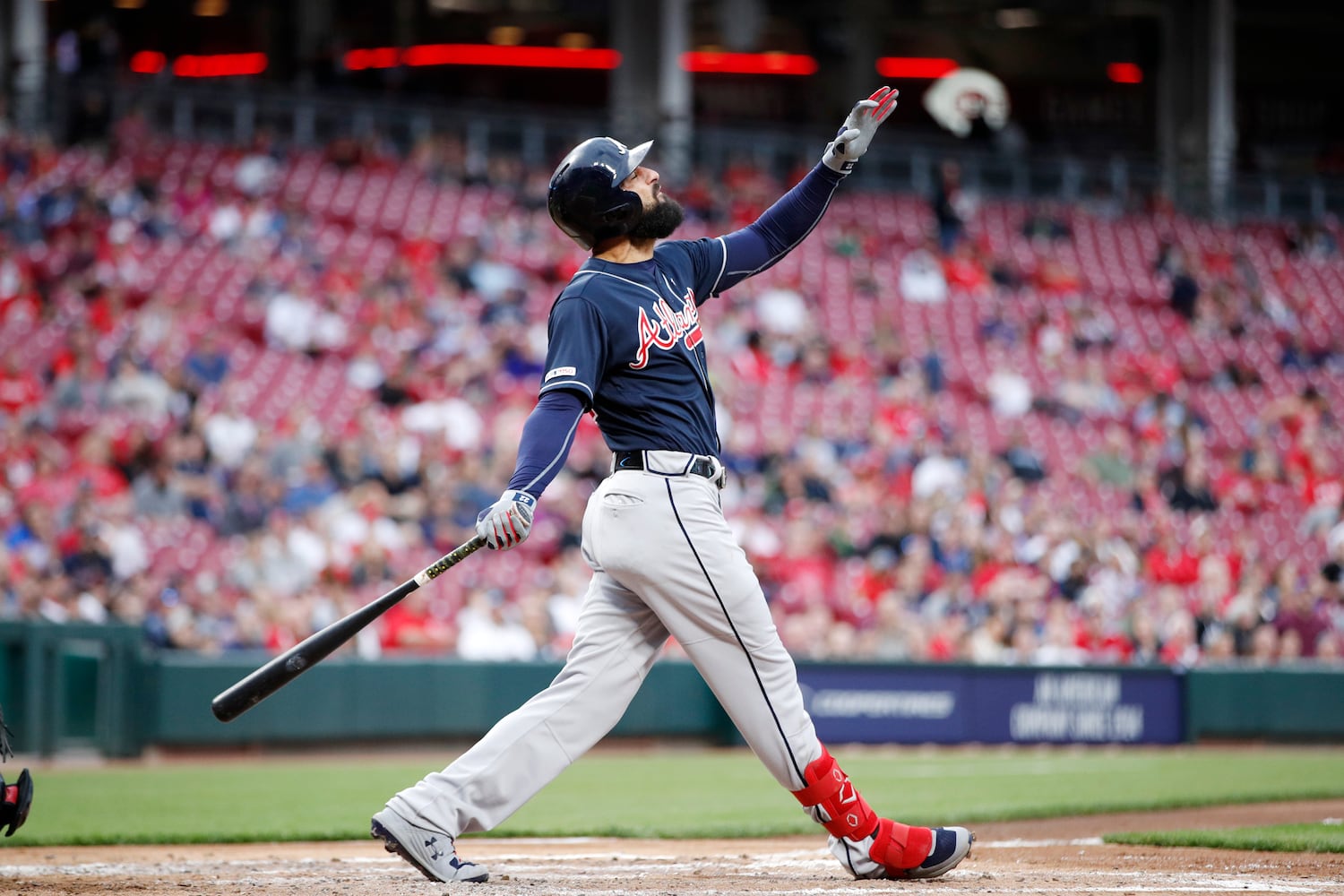 Photos: Soroka on the mound as Braves face Reds