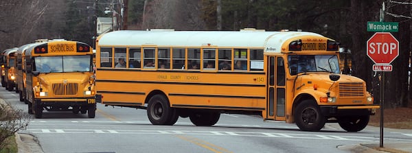 While APS is adding minutes to its school day to compensate for time lost to weather closings, DeKalb chose to add entire days. (PSKINNER@AJC.COM)