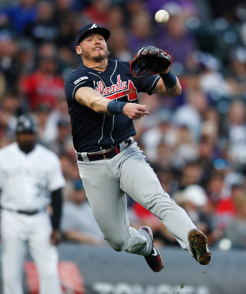 Photos: Braves seek another win over the Rockies