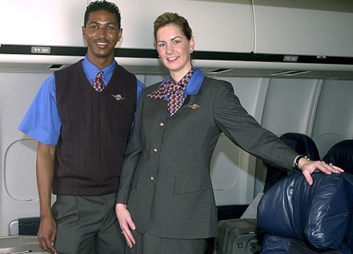 Delta uniforms through years