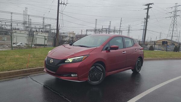 The 2024 Nissan Leaf originally appeared in 2011. (Henry Payne/The Detroit News/TNS)