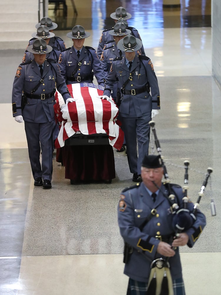 Funeral for campus police officer Jody Smith