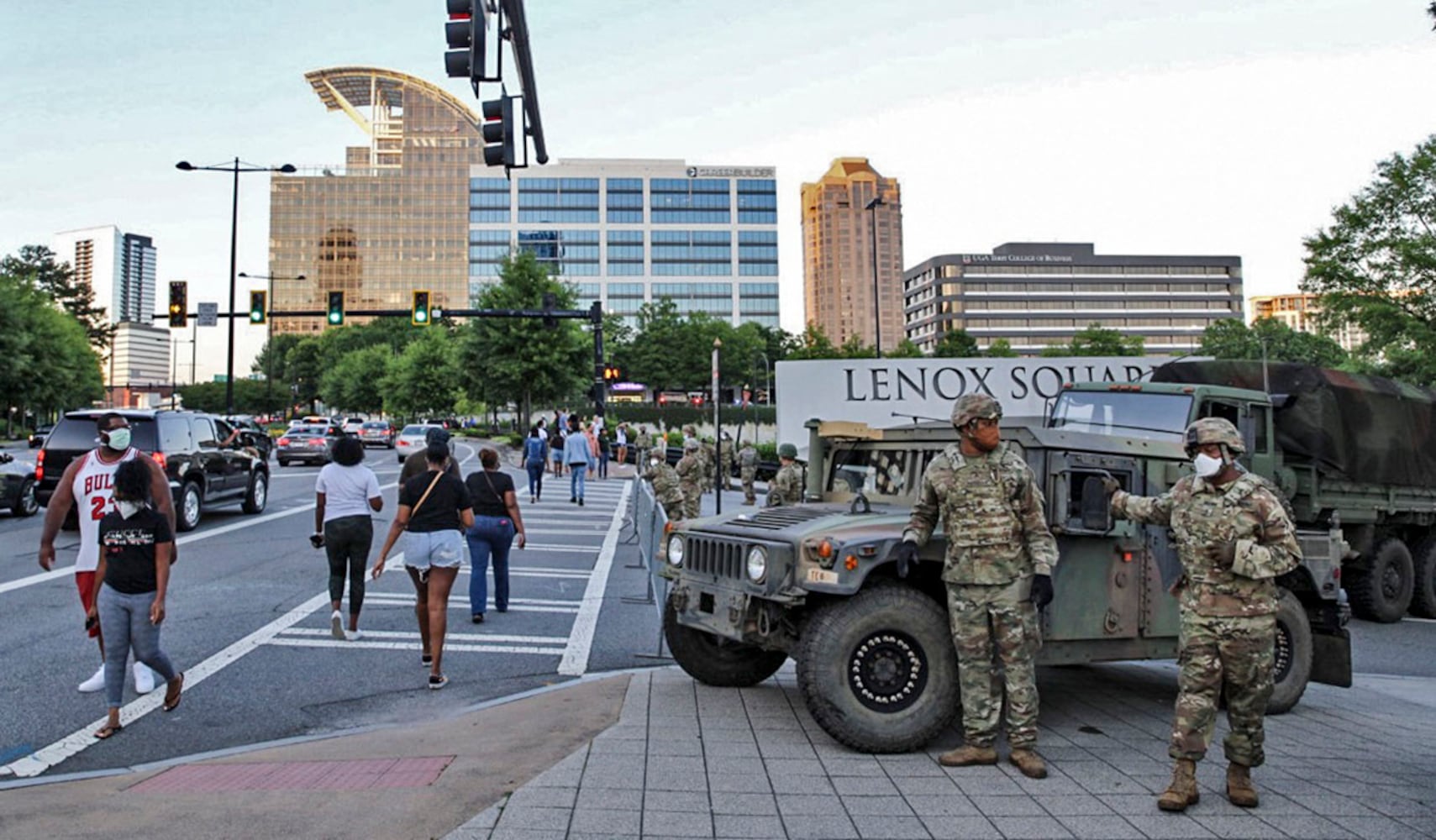 PHOTOS: Atlanta Protests -- the police