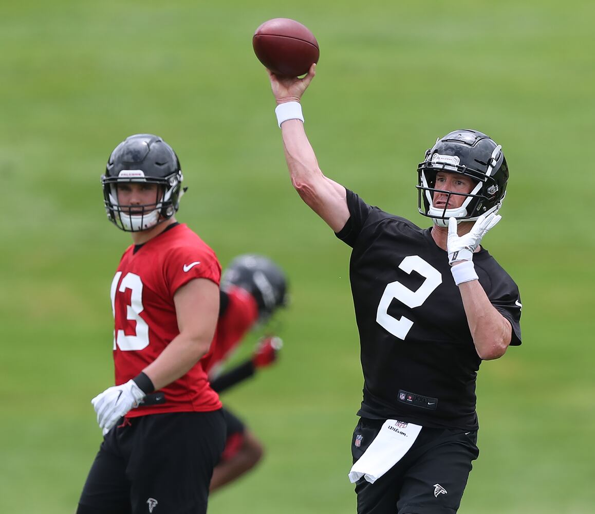 Photos: Falcons are back on the field