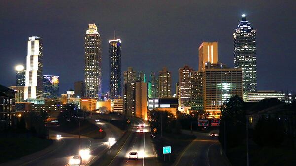 Looking west toward downtown from the Jackson Street bridge provides a classic view of the city, one that Atlantans recognize immediately and one that visitors snap for their Instagram feeds. Photo: Jason Getz