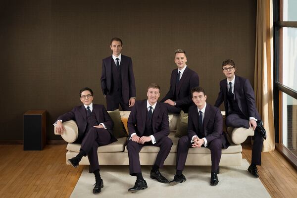 The King’s Singers visit Spivey Hall as part of a U.S. tour. 
Courtesy of Rebecca Reid