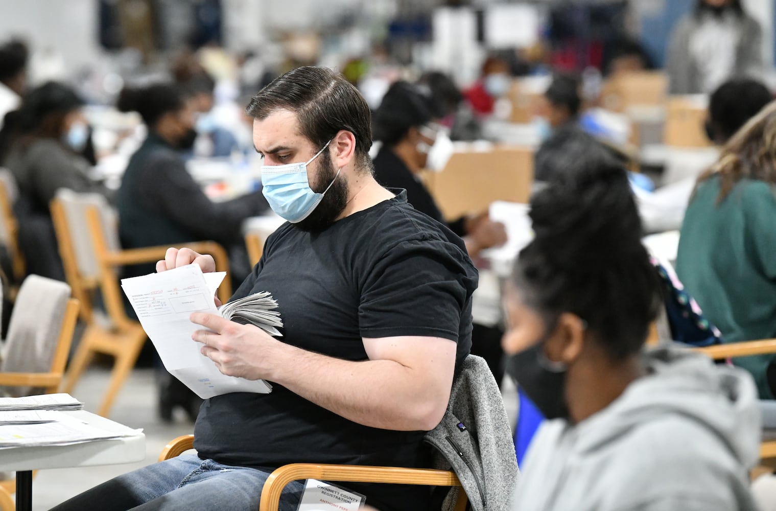 Gwinnett ballots counting