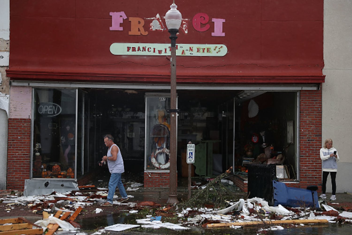 Photos: Hurricane Michael leaves behind path of destruction