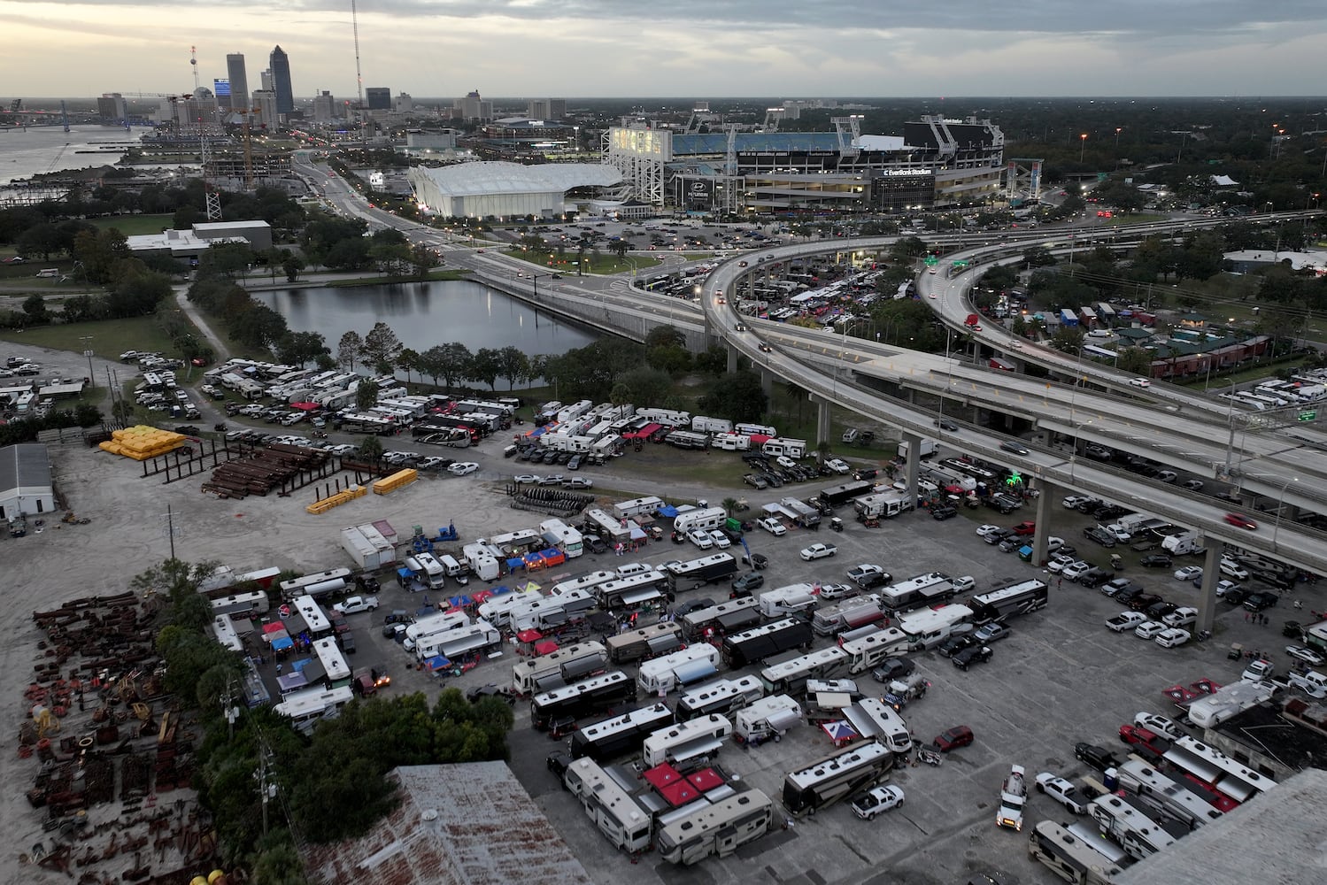 Georgia vs Florida tailgating