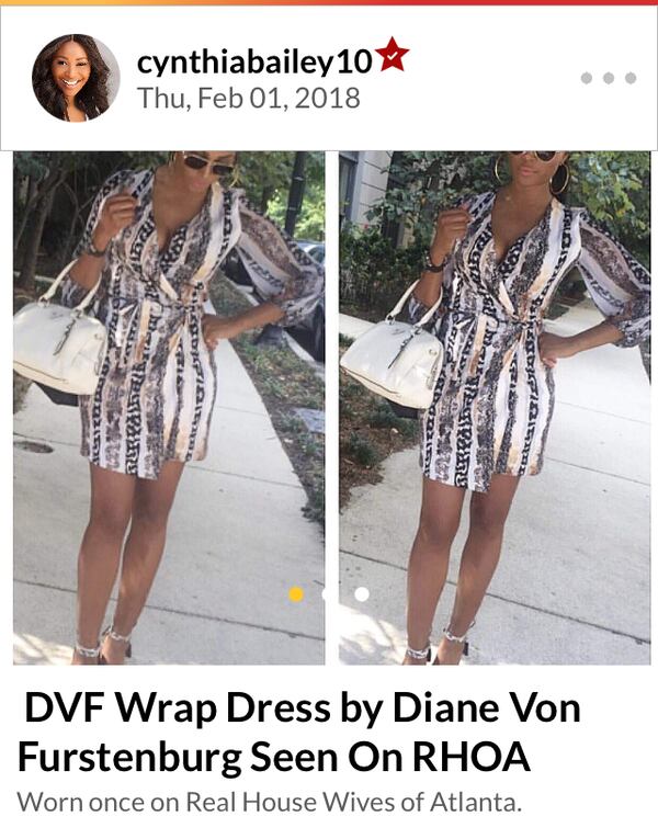  Worn once on "Real Housewives of Atlanta," this frock can be yours - and the sale will benefit charity.