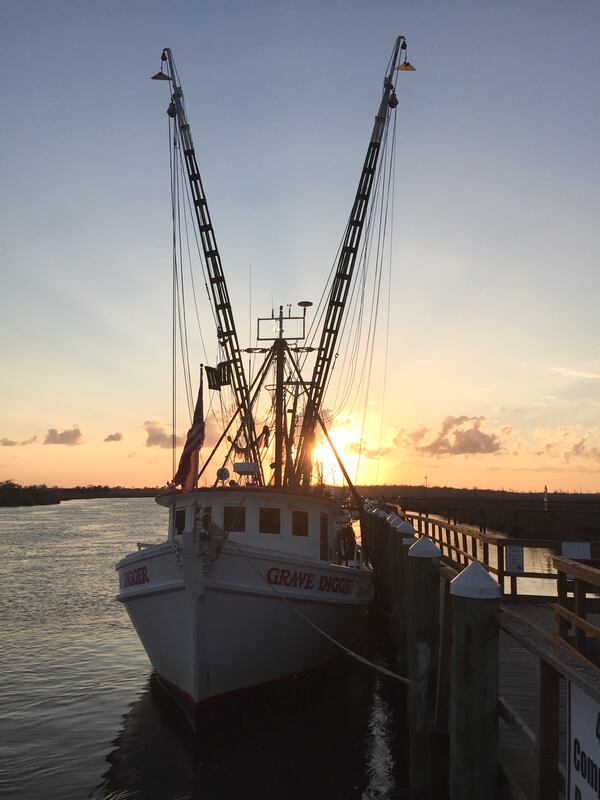 John Lyons of Johns Creek submitted this photo of a winter sunset on Darien River at Brunswick.