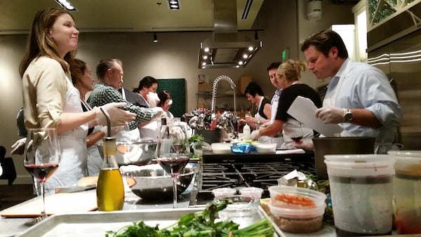 It’s all hands on deck at Vino Venue in Dunwoody. 
Photo: Courtesy of Vino Venue