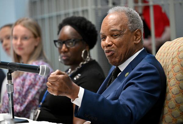 U.S. Rep. David Scott U.S. Rep. David Scott, D-Atlanta, is hosting an event today at Griswell Senior Center in Jonesboro to help seniors connect with federal agencies and service providers. (Hyosub Shin/hyosub.shin@ajc.com)