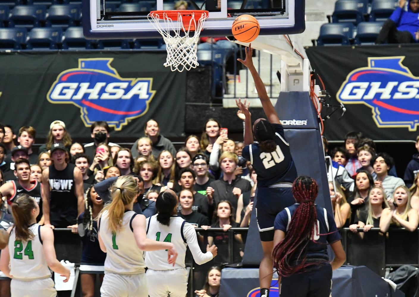 GHSA basketball finals: Norcross vs. Harrison girls