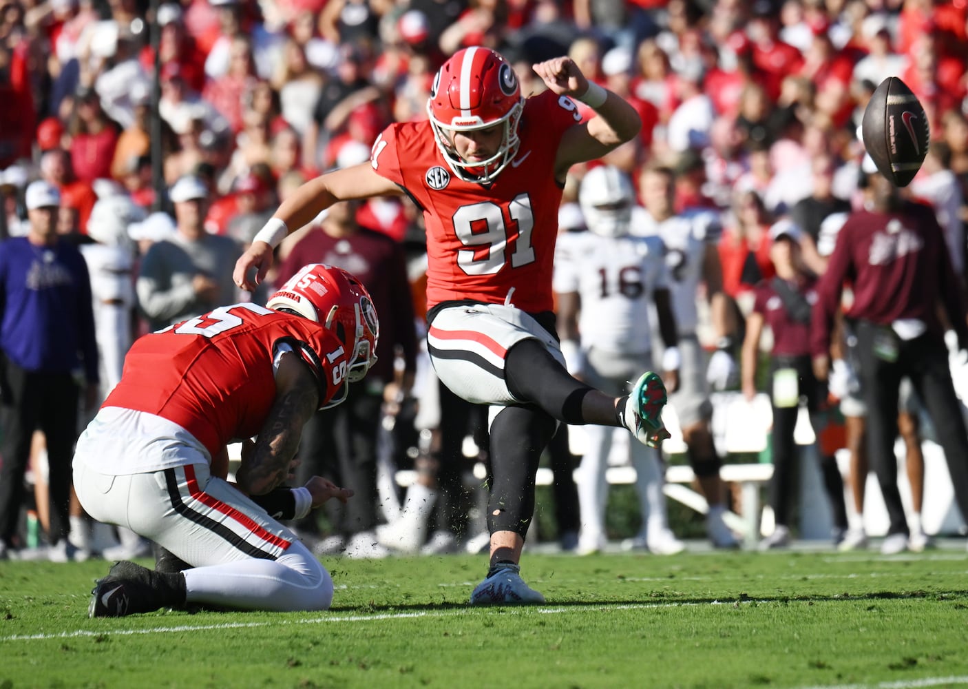 Georgia vs Mississippi State photo