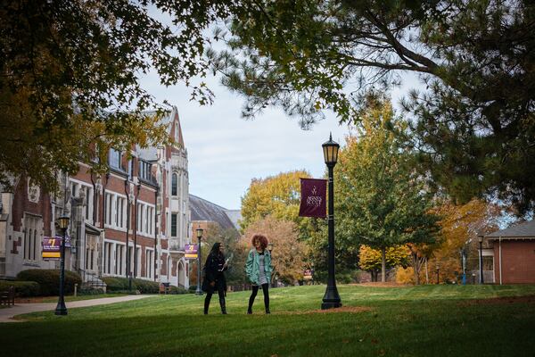 Agnes Scott College sits on 100-acres of wooded grounds and is known for its Gothic and Victorian architecture. PHOTO CONTRIBUTED.