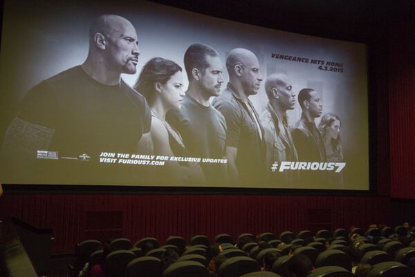 It's #Furious7 this time. Photo: August Heim