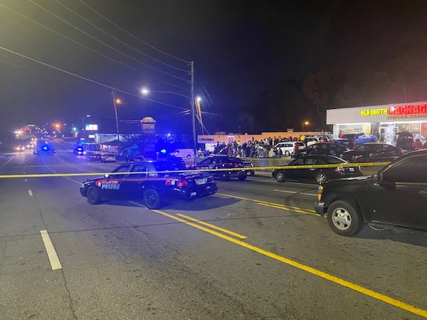 A 33-year-old woman was shot and killed in southwest Atlanta on Friday evening.