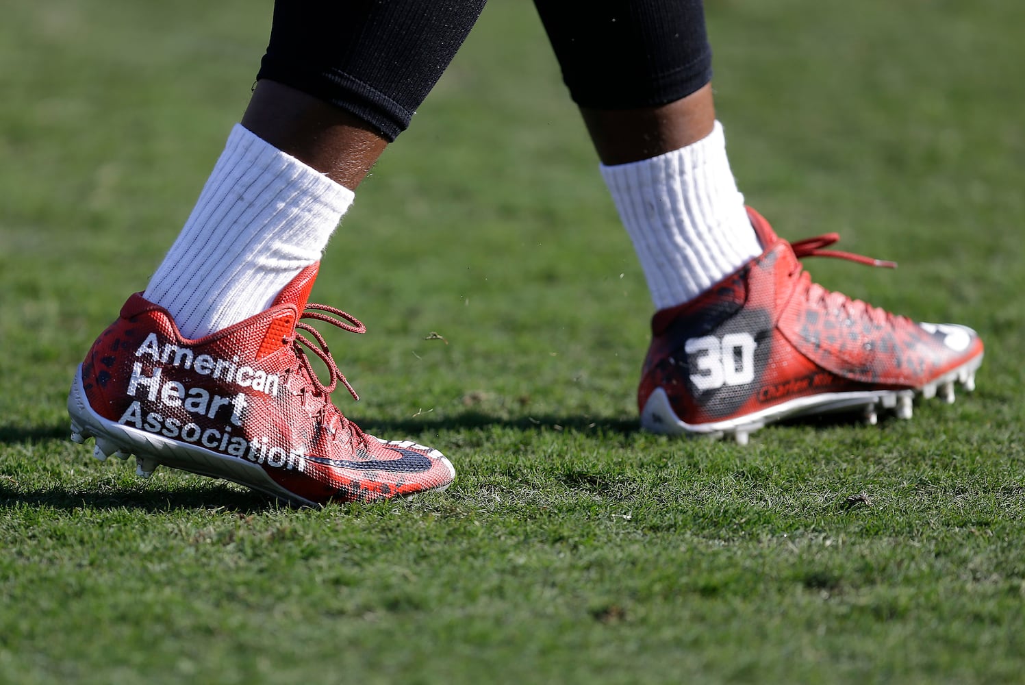 NFL players wear unique cleats