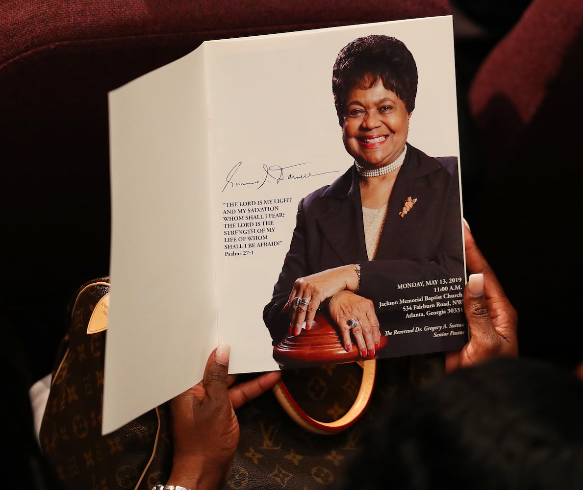 Photos: Fulton commissioner Emma Darnell laid to rest