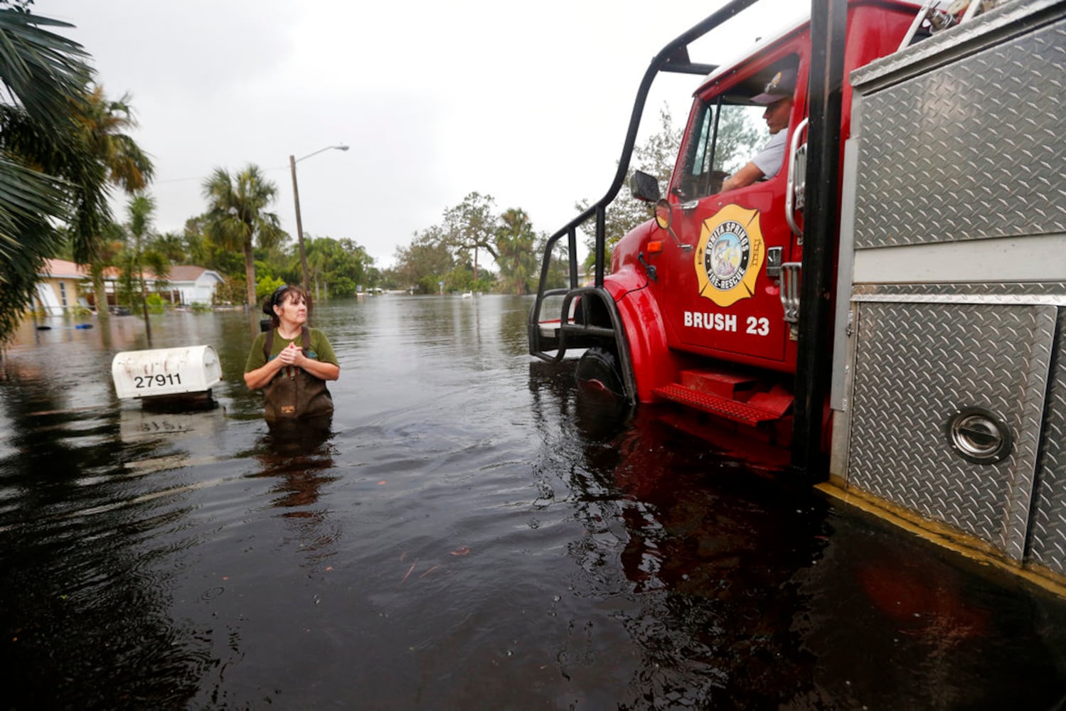 Photos: Hurricane Irma makes landfall in Florida, leaves damage behind