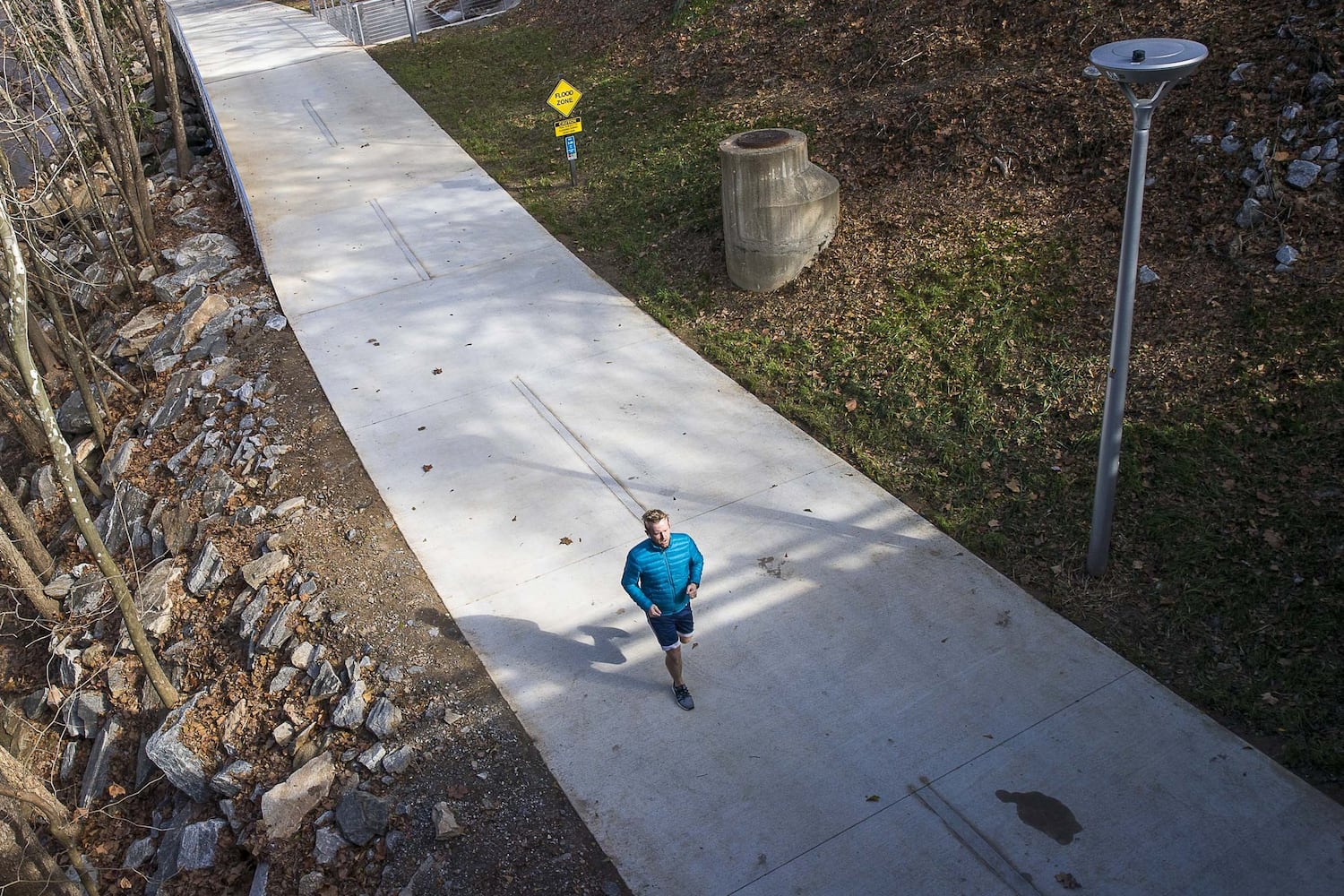 Peachtree Creek Greenway path now open for walking, running, biking