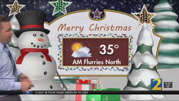 It could be the coldest Christmas in 30 years. (Photo: Channel 2 Action News)