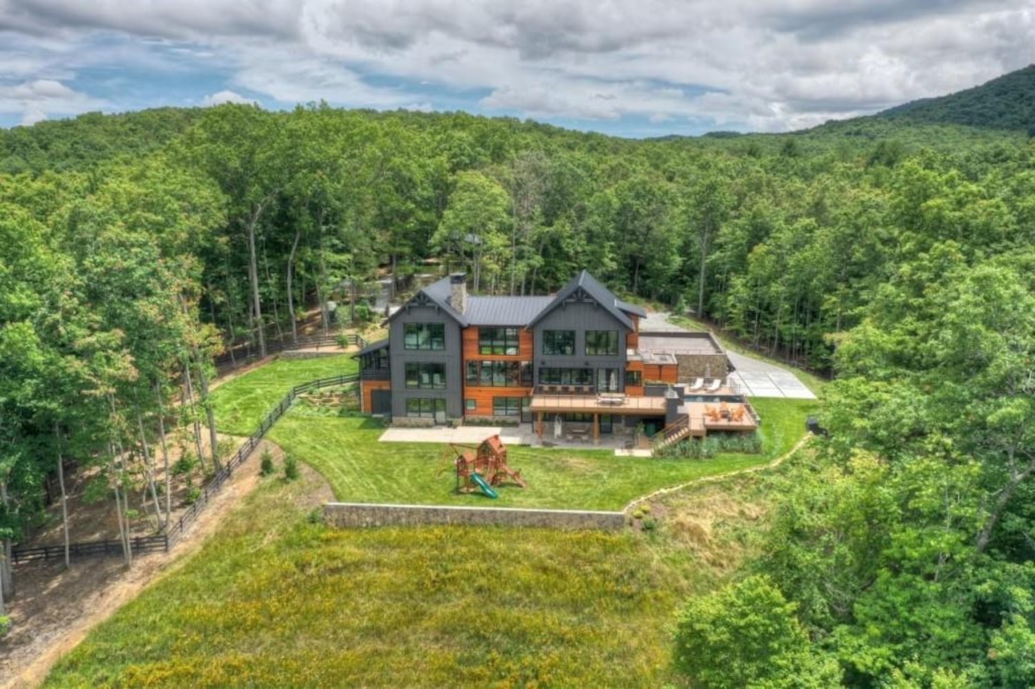 Blue Ridge mountain sanctuary with infinity-edge pool lists for $5.7M