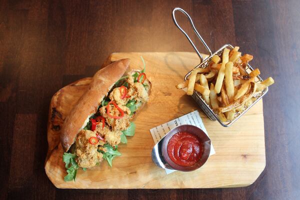 Oyster Po'Boy at 5Church / Photo courtesy of 5Church