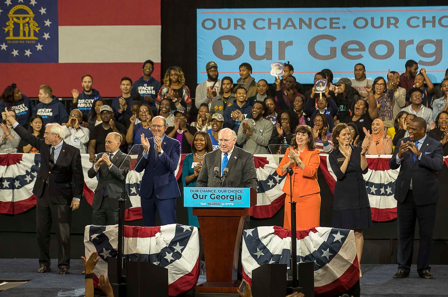 Barack Obama campaigns with Stacey Abrams