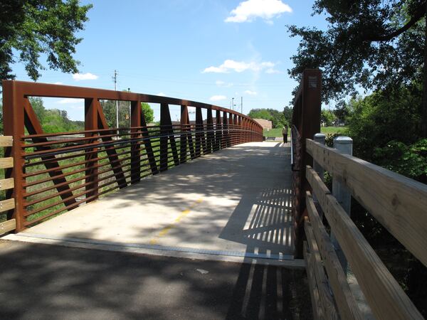 Pictures of Noonday Creek Trail by Marty Sewell courtesy of Cobb County Department of Transportation.