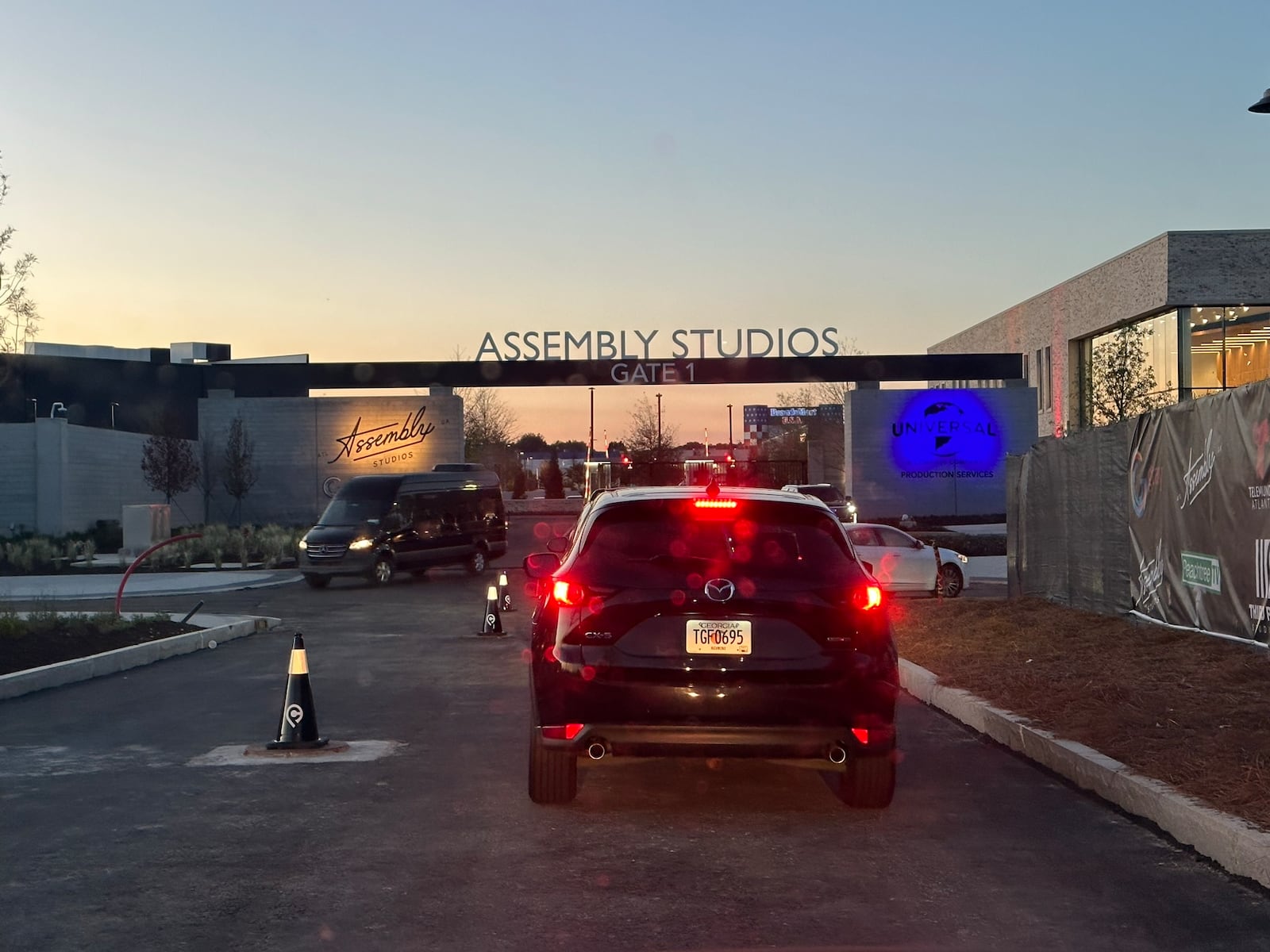 Assembly Studios officially opened in October, 2023 in Doraville on the spot where General Motors used to have a vehicle plant for decades. RODNEY HO/rho@ajc.com