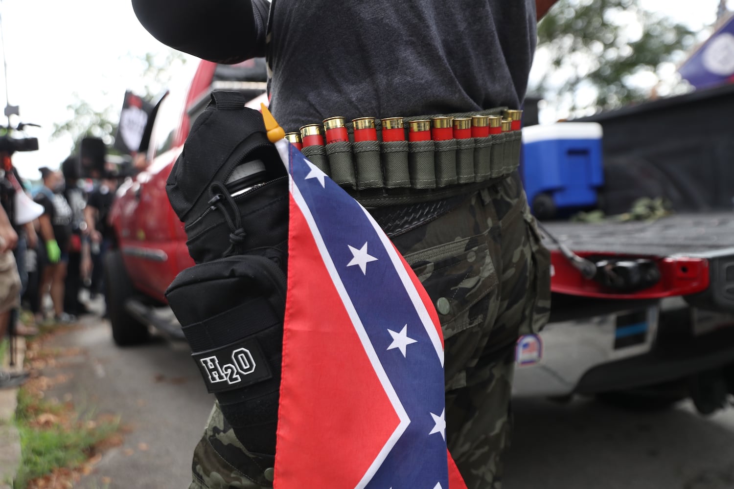 Stone mountain protest