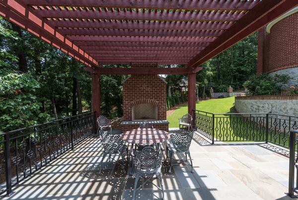 A look at 3863 Streamside Drive in Marietta, which is being sold for $2.5 million. The 12,000-square-foot castle sits on an acre just off Sope Creek.