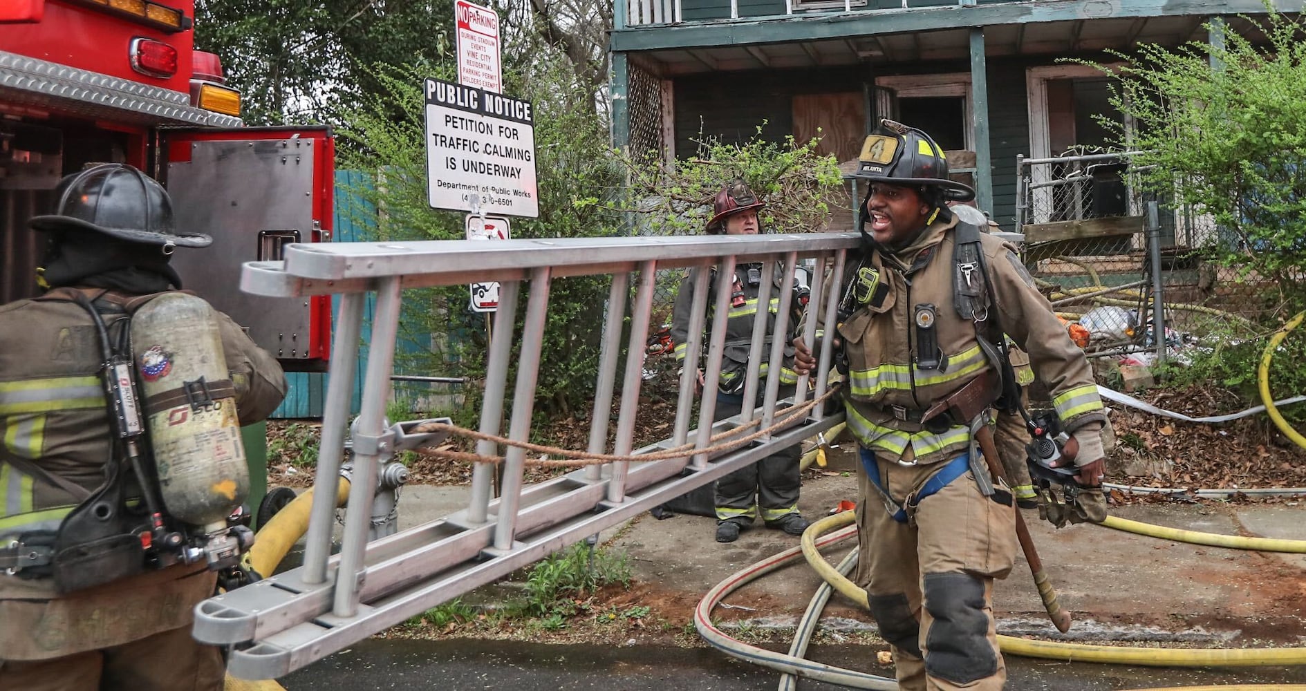 NW Atlanta Apartment Fire