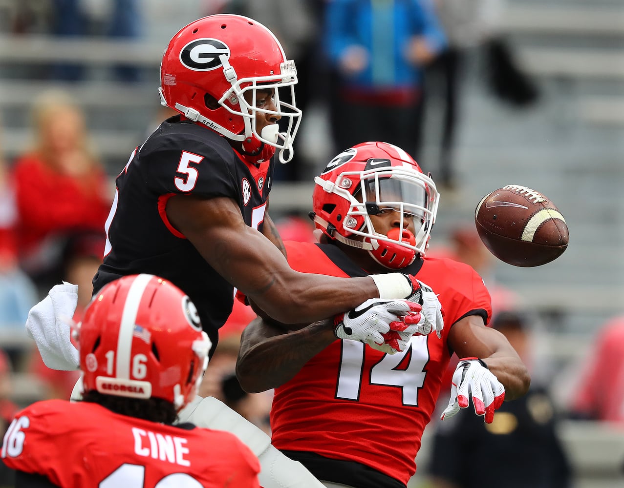 Photos: Bulldogs back on the field at G-Day scrimmage