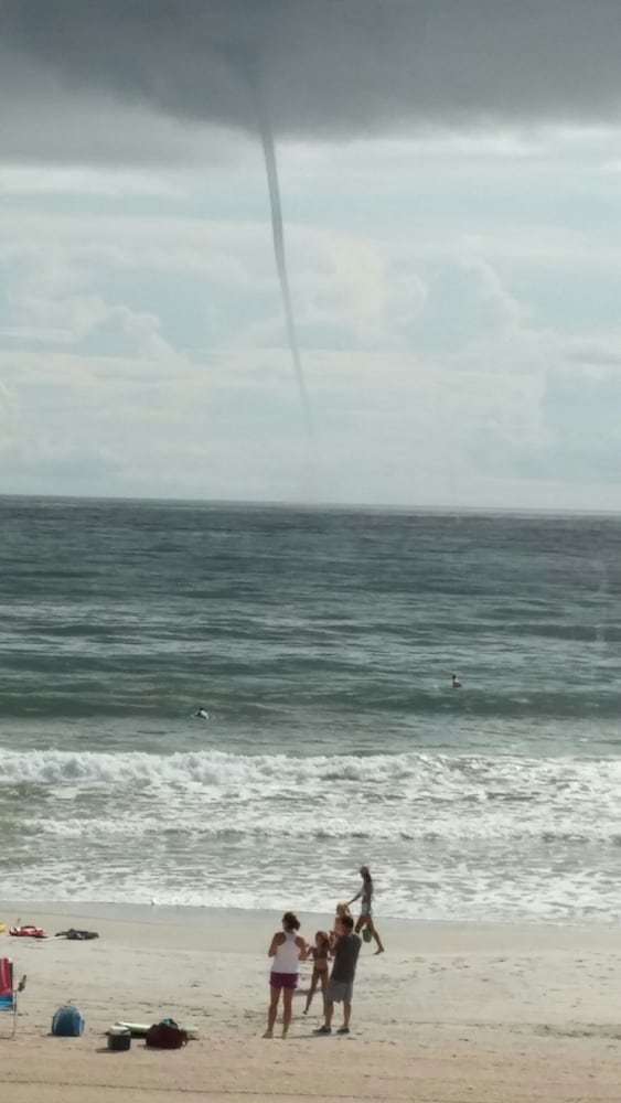 Waterspout spotted at Ponte Vedra Beach