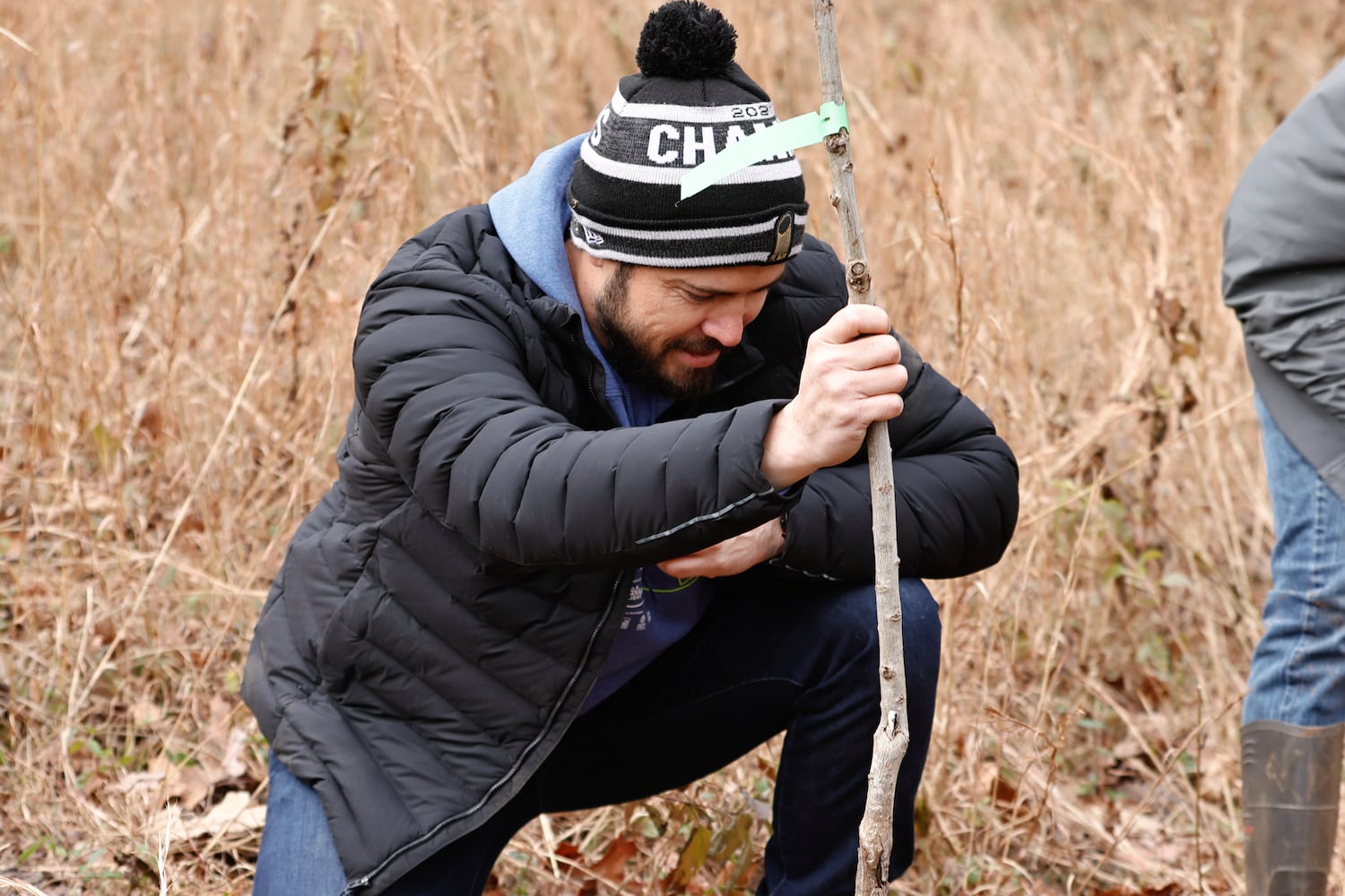 Travis D’Arnaud Plants Trees