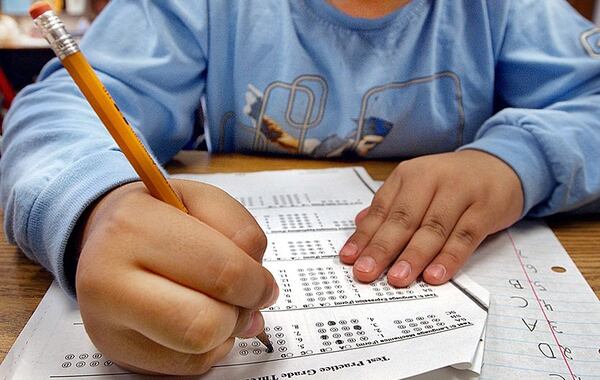 The state released results of the 2017 Georgia Milestones tests, and Cobb County saw about half its third, fifth and eighth graders on average scoring at proficient or advanced levels. (AJC File.)