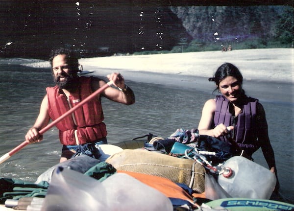 Payson and Aurelia Kennedy on a paddling trip in the early 1970s.
Courtesy of Nantahala Outdoor Center