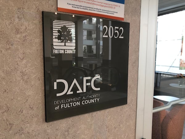 The Development Authority of Fulton County is located in the Fulton County Government Center.